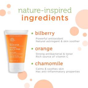 img 2 attached to 🍑 Gentle Exfoliating Facial Scrub: Earth Science Apricot for All Skin Types (3 pk, 4 oz.)