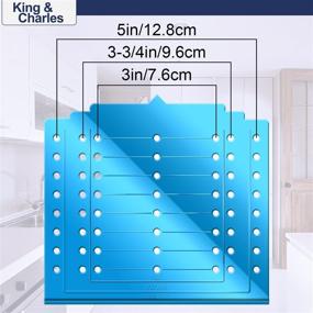 img 3 attached to 🔧 Enhance Cabinet Installation Efficiency with King&amp;Charles Cabinet Hardware Template - Simplify Cabinet Handle and Pull Installation with Precision