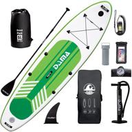 🏄 dama 10'6"×31"×6" inflatable stand up paddle board set: ultra-light, camera mount, adjustable paddle, pump, travel backpack, waterproof bag logo