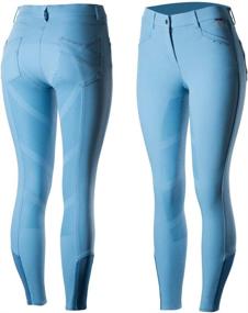 img 2 attached to Vertigo Olivia Womens Silicone Breeches Sports & Fitness and Team Sports