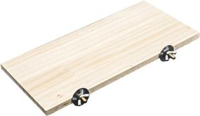 img 4 attached to 🐾 GNB PET Natural Wood Stand Platform for Small Animals Habitat Toy - HM-10