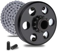 🏎️ high-performance centrifugal clutch: 3/4" bore, 12 tooth, 35 chain - ideal for go karts, mini bikes, lawnmowers, fun karts with 2-7 hp engines such as honda gx160 gx200 gx140 gx120 gc160 gc19 logo