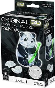 img 1 attached to 🐼 Captivating Original 3D Crystal Puzzle Panda: An Engaging Puzzle-Playing Experience