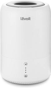 img 4 attached to 🌬️ LEVOIT Baby Bedroom Humidifier: Top Fill Cool Mist for Kids Nursery with Smart Sensor, Essential Oil Compatibility, Ultra Quiet Operation - 1.8L, White