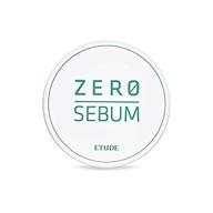 💧 etude house zero sebum drying powder - oil control no sebum powder with 80% mineral: achieve downy skin logo