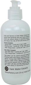 img 1 attached to 🐠 Glosso Factory Freshwater Aquarium Dark Water Extracts - 8oz Pump Bottle