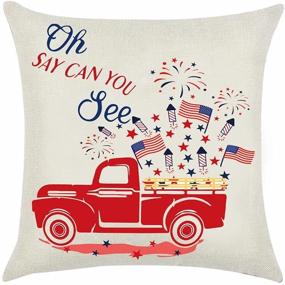 img 3 attached to Independence Cushion American Patriotic Pillowslip