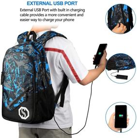 img 2 attached to School Backpack Resistant Fashion Charging