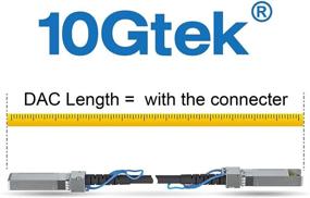 img 1 attached to 1m 40G QSFP+ to 4xSFP+ Breakout DAC - 40GBASE-CR4 Passive Direct Attach Copper Twinax QSFP to SFP Cable for HPE JG329A Devices