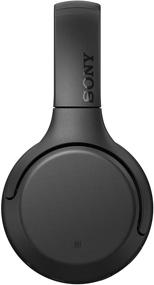 img 3 attached to 🎧 Беспроводные наушники Sony WHXB700 с дополнительным басом и Bluetooth: микрофон для телефонных звонков и управление голосом Alexa, черные