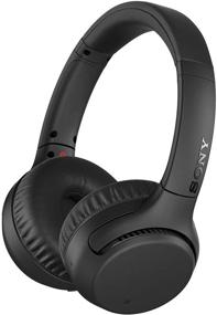 img 4 attached to 🎧 Беспроводные наушники Sony WHXB700 с дополнительным басом и Bluetooth: микрофон для телефонных звонков и управление голосом Alexa, черные