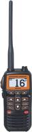 enhanced standard horizon hx210 compact 📻 floating marine handheld vhf radio with 6w power logo