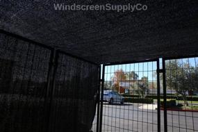 img 3 attached to 🌤️ WindscreenSupplyCo Heavy Duty Outdoor Mesh Cloth Netting: 85% UV Sun Shades Protection for Dog Kennel Shade Cover, Tarp Patio, Porch, Screen Plants, Garden, & Greenhouse Canopy Covers with Grommets