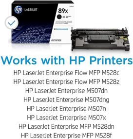 img 3 attached to HP 89X CF289X Toner Cartridge: Black, High Yield for Efficient Printing