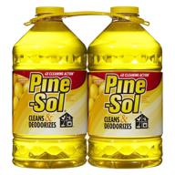 powerful pine sol multi-surface 🍋 disinfectant: invigorating lemon scent for effective cleaning logo