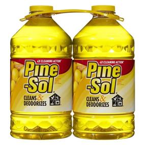 img 1 attached to Powerful Pine Sol Multi-Surface 🍋 Disinfectant: Invigorating Lemon Scent for Effective Cleaning