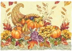 img 3 attached to 🍂 Bounty Pack of Fall Paper Placemats