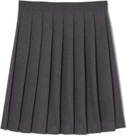 👗 french toast pleated skirt for girls' clothing - girls' skirts & skorts logo