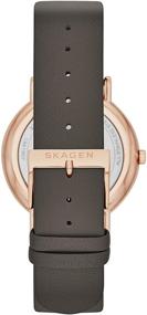 img 2 attached to ⌚️ Skagen Women's Signatur Quartz Analog Stainless Steel Watch: A Timeless Blend of Style and Strength