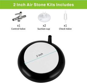 img 1 attached to 🐠 Enhance Your Aquarium's Oxygen Levels with the Hygger Aquarium Air Stone