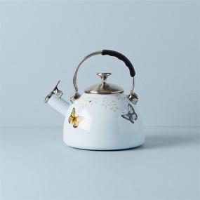 img 2 attached to 🦋 Lenox 888256 Butterfly Meadow Kettle: Graceful Elegance Meets Practicality