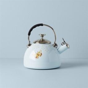 img 1 attached to 🦋 Lenox 888256 Butterfly Meadow Kettle: Graceful Elegance Meets Practicality