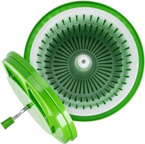 img 1 attached to Efficient 5 Gallon Wutfly Commercial Manual Salad Spinner/Dryer