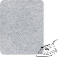 wool pressing mat - portable felted ironing board, 1/2 inch thick heat-retaining pad for quilting, sewing supplies, diy crafts - size: 17 x 13.5 inch logo