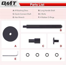 img 3 attached to 🔧 Efficiently Install Bushing Transmission Bearings with OrionMotorTech's Installer Tool