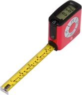 📏 etape16 digital electronic tape measure – accurate measuring made easy – time-saving construction tool – red polycarbonate plastic– 3 memory functions – 16 feet logo