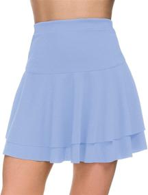 img 2 attached to 👗 Stylish and Comfortable Afibi Casual Stretch Pleated X Small Girls' Skirts & Skorts