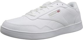 img 4 attached to White Collegiate Men's Reebok Sneaker Shoes for Men in Fashion Sneakers