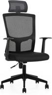 🪑 wbwissblue ergonomic and comfortable home office desk chair with adjustable height, headrest, and swivel - enhancing your productivity and comfort logo