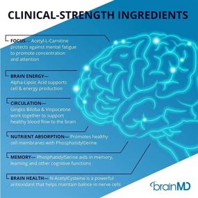 img 2 attached to Доктор Амен brainMD Серотонин Поддержка настроения - 120 капсул - Усиливает спокойствие разума и тела, повышает эмоциональное равновесие, способствует успокоению и здоровому контролю веса - 30 порций.