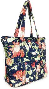 img 3 attached to EGFAS Quilted Shoulder Handbag Paisley Women's Handbags & Wallets
