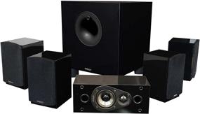 img 4 attached to Enhance Your Home Entertainment with Energy 5.1 🎶 Take Classic Home Theater System - Set of Six, Black