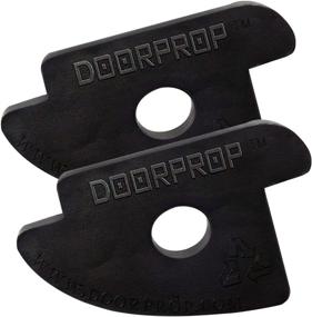 img 4 attached to 🚪 Patented Doorprop Commercial Door Stop - Enhanced Design Wedge for Hotels, Hospitals, Schools, Offices - Ideal for Tension Hinged Doors (2 Pack) with Belt Clips & Magnets