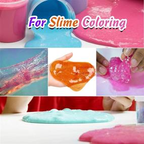 img 2 attached to 🎨 Mica Powder Pigment 16 Color Collection: Non-Toxic Natural Epoxy Resin Dye for DIY Slime Coloring, Soap Making, Bath Bombs, Paint, Makeup, Nail Art, and Craft