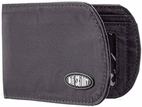 img 3 attached to 💼 Bulge-free Bliss: Big Skinny Curve Bi Fold Wallet – Sleek & Efficient