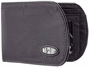 img 2 attached to 💼 Bulge-free Bliss: Big Skinny Curve Bi Fold Wallet – Sleek & Efficient