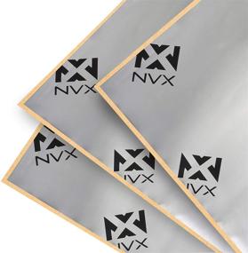 img 4 attached to 🚗 Ninety-Mil Thick NVX SDBP40 Car Sound Damping Mat - 40 sqft. Butyl Automotive Sound Deadener for Audio Noise Vibration Insulation and Dampening (Ten 18” x 32” Sheets)