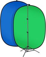 afht 5x7portable backdrop collapsible chromakey logo