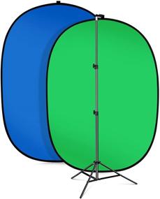 img 4 attached to AFHT 5X7Portable Backdrop Collapsible Chromakey