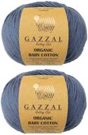 gazzal organic cotton textile standard knitting & crochet logo