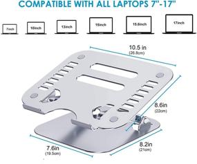 img 1 attached to Ergonomic Adjustable Portable Adjustment Compatible