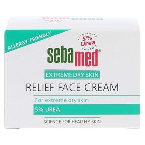 img 1 attached to 💧 Sebamed Extreme Dry Skin Relief Face Cream: 5% Urea Formula for 1.7 fl oz (50mL)