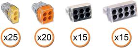 img 1 attached to Wago Push Wire Wall Nut Assortment: Efficient Solution for Industrial Electrical Needs