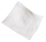 🌟 highly absorbent ritz food service clbmr-1 white bar mop cleaning towels - 12-pack - professional grade logo