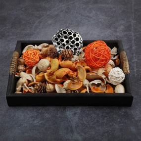 img 1 attached to 🍂 Qingbei Rina Fall Potpourri, Orange Potpourri Bag with Autumn Scent, Harvested Dried Flowers, Bowl or Vase Filler for Enhancing Home Fragrance, Table Centerpiece for Wedding, Party, Christmas Decorations, Weighing 9.9