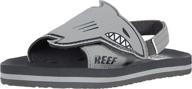 👣 kids ahi flip flops by reef - comfortable and stylish footwear for children logo